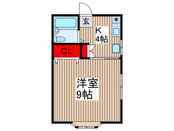 リディアメゾン所沢の物件間取画像